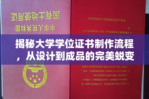 鄞州揭秘大学学位证书制作流程，从设计到成品的完美蜕变
