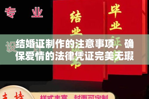 鄞州结婚证制作的注意事项，确保爱情的法律凭证完美无瑕