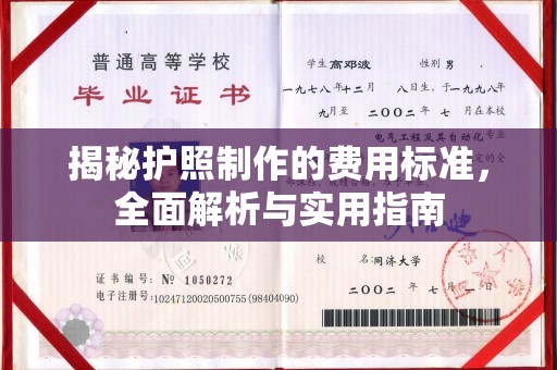 鄞州揭秘护照制作的费用标准，全面解析与实用指南