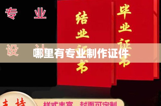 鄞州哪里有专业制作证件