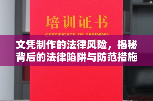 鄞州文凭制作的法律风险，揭秘背后的法律陷阱与防范措施