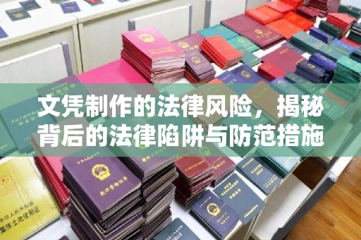 鄞州文凭制作的法律风险，揭秘背后的法律陷阱与防范措施